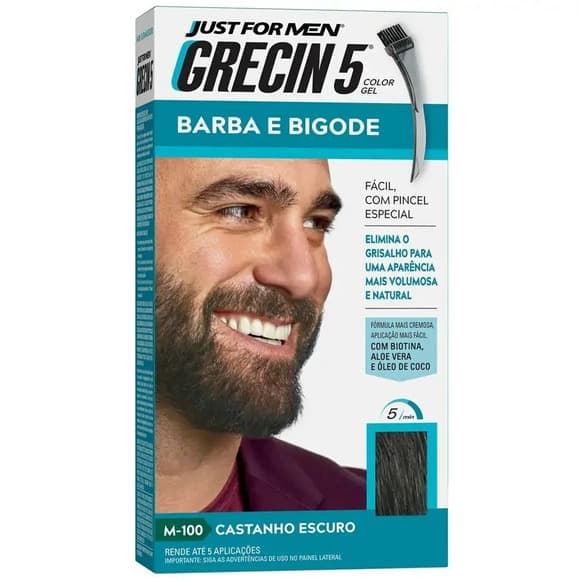 LOC CAP GRECIN 5 CASTANHO ESCURO