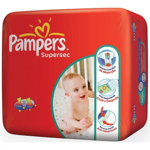 FR PAMPERS SUPERSEC (P) C/10 UN