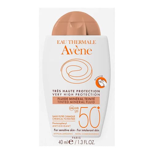 AVENE FLUIDO FPS  50 COM COR 40 ML