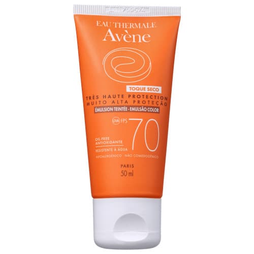 AVENE TOQUE SECO FPS 70 C/COR 50ML