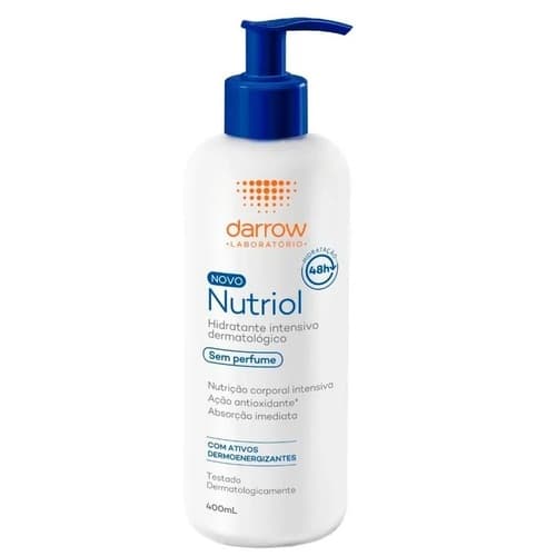 NUTRIOL LOCAO HIDRAT SEM PERFUME 400ML