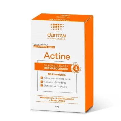 ACTINE SAB DERMATOL BARRA 70G