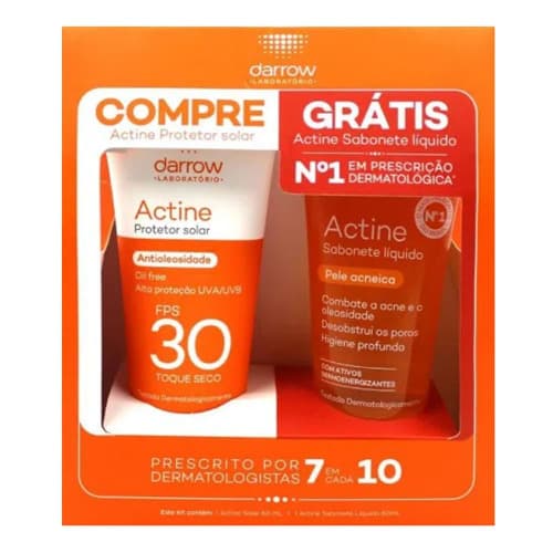 PROT SOLAR ACTINE FPS 30 +SABONETE