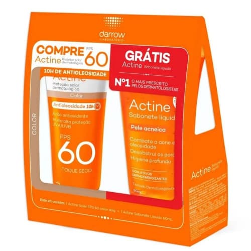 PROT SOLAR ACTINE FPS 60 +SABONETE