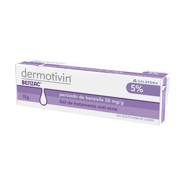 DERMOTIVIN BENZAC 5  15MG