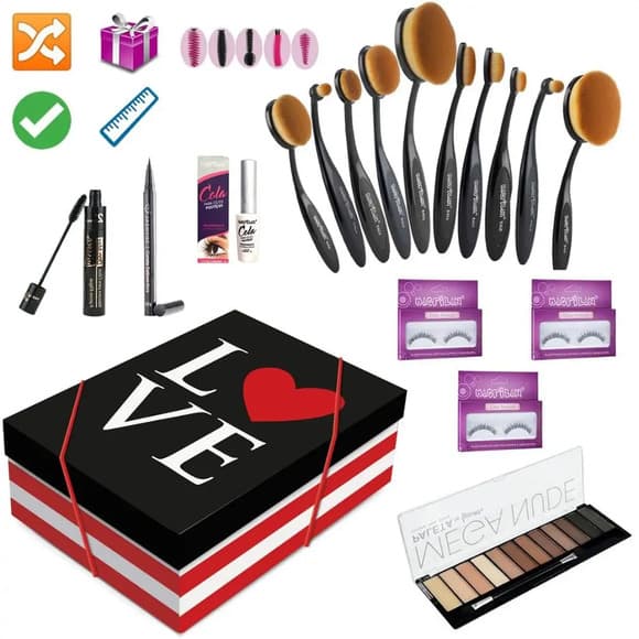 KIT MAQ  RUBY ROSE HB112