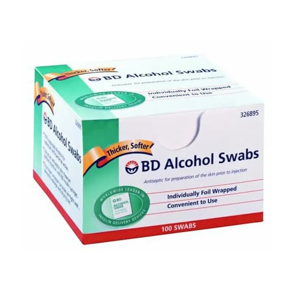 ALCOOL SWABS SACHE - 70  C 100