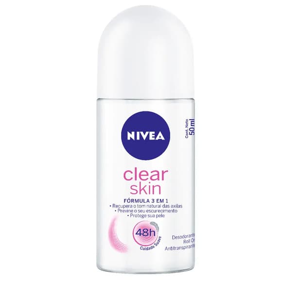 DES ROLLON NIVEA CLEAR SKIN 48 H 50ML