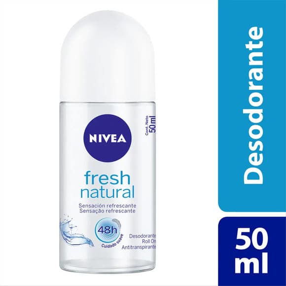DES NIVEA ROLLON FEM FRESH NATURAL 50ML