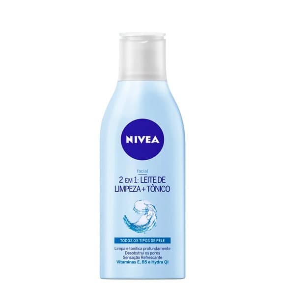 LEITE DE LIMPEZA +TONICO NIVEA 200ML