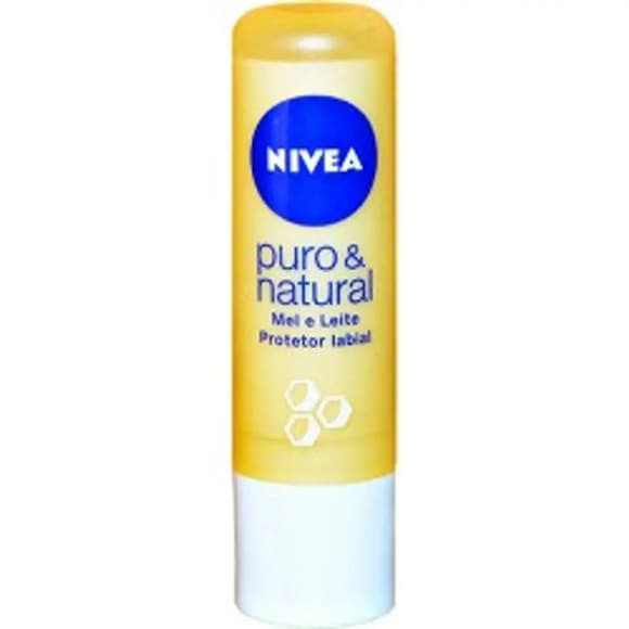 PROT LABIAL NIVEA LEITE E MEL