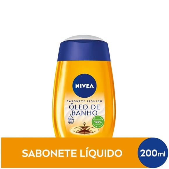 SAB LIQ NIVEA NATURAL OIL 200ML