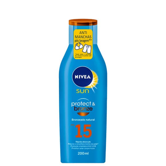 PROT SOLAR NIVEA PROT BRONZ FPS15 200
