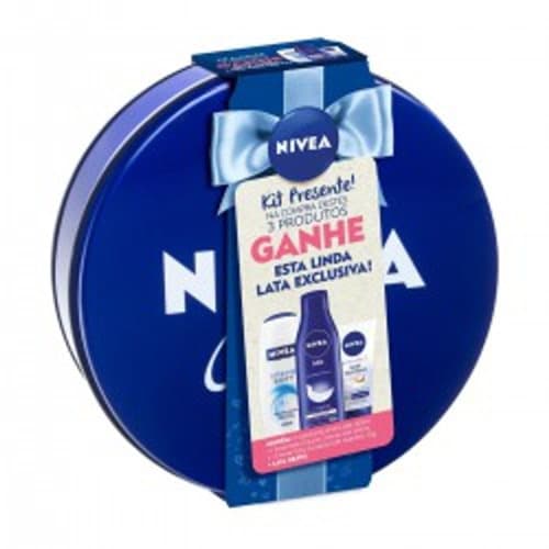 KIT NIVEA LATA HIDR+SAB+CR P MAOS
