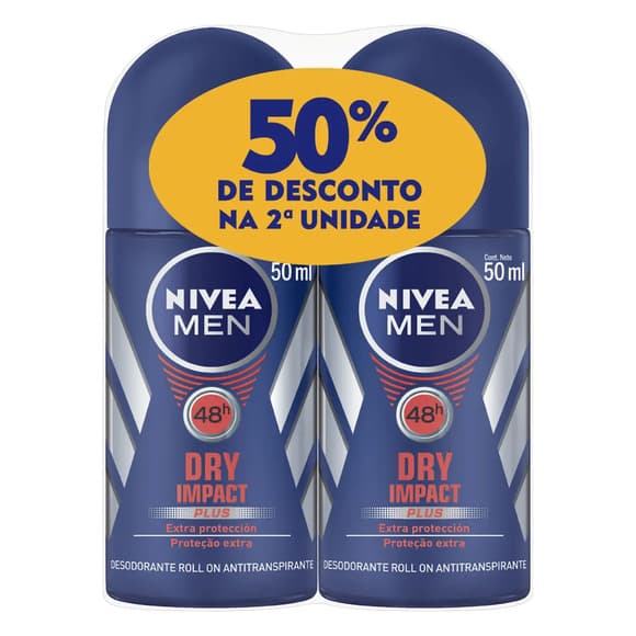 DES NIVEA ROLL ON B W DRY MAS LV2P50