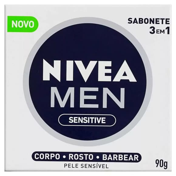 SAB NIVEA MEN 3X1 90G SENSITIVE