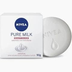 SAB NIVEA PURE MILK 90G SENSITIVE