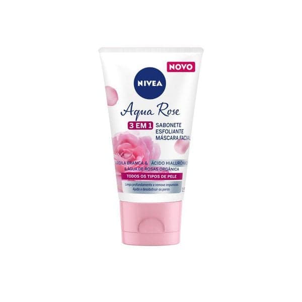 SAB NIVEA ESFOL 3EM1 AQUA ROSE 150ML