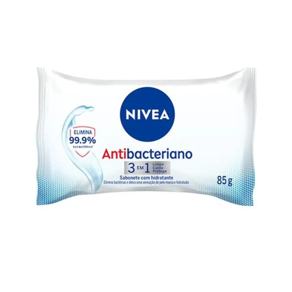 SAB NIVEA ANTIBAC 3 EM 1 85G