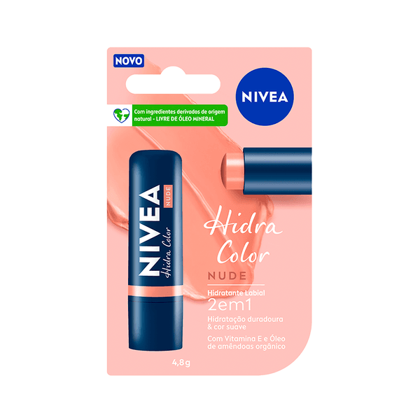 PROT LABIAL NIVEA NUDE CARE 4,8G