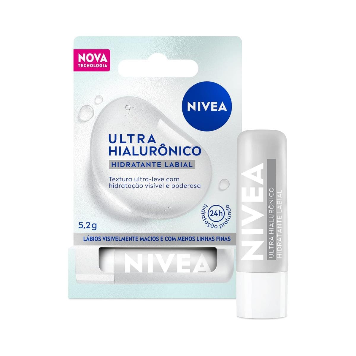 PROT LABIAL NIVEA ULTRA HIALURONICO