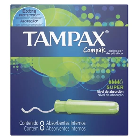 ABS TAMPAX COMPAK SUPER C/8UN