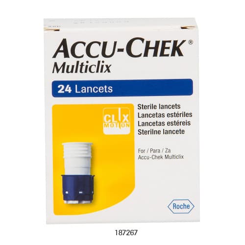 ACCU-CHEK MULTI LANCETAS  24