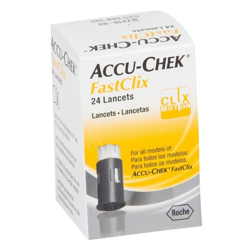 ACCU-CHEK FASTCLIX LANCETAS 24