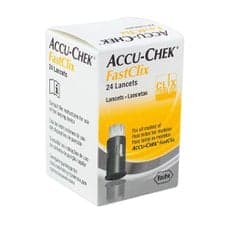 ACCU-CHEK FASTCLIX LANCETAS 200+4