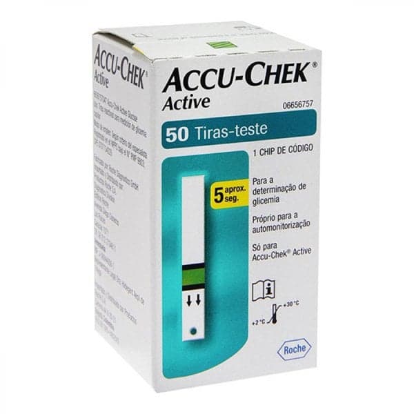 ACCU-CHEK ACTIVE C/50 TIRAS