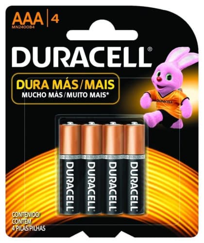 PILHA DURACELL PALITO C/4 AAA
