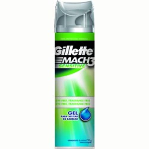 GEL BARB GILLETTE SENSITIVE 198G