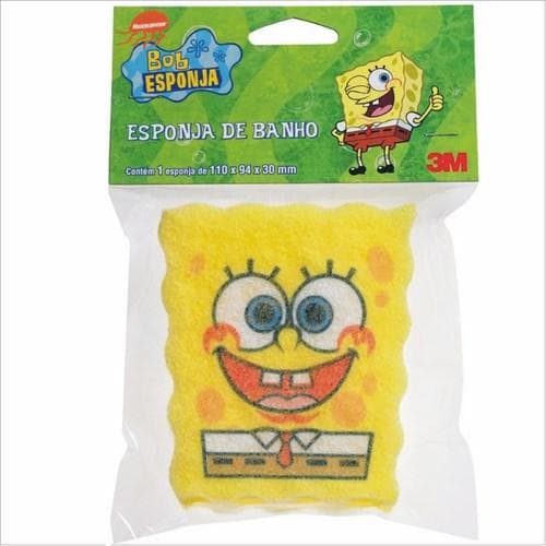 ESPONJA BANHO INF BOB ESPONJA C/1