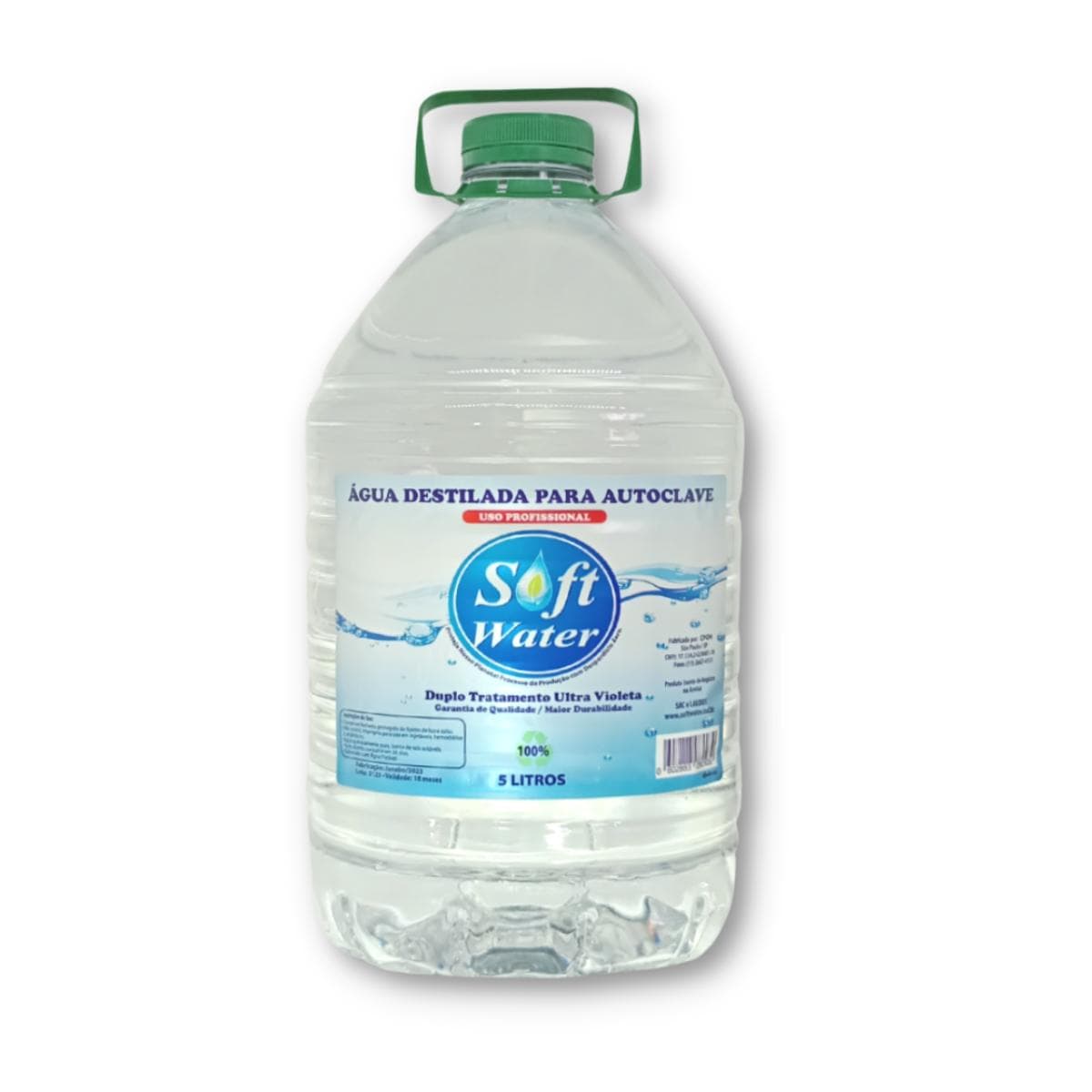 AGUA DESTILADA CPOH P/AUTOCLAVE 5L