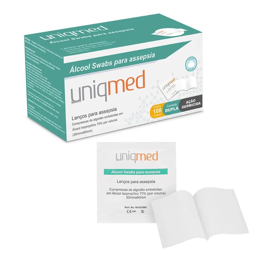 ALCOOL SWAB 70 BIO SOMA / UNIQMED
