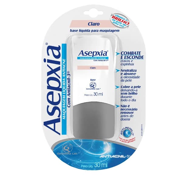ASEPXIA MAQ ANTIACNE LIQ CLARO 30ML