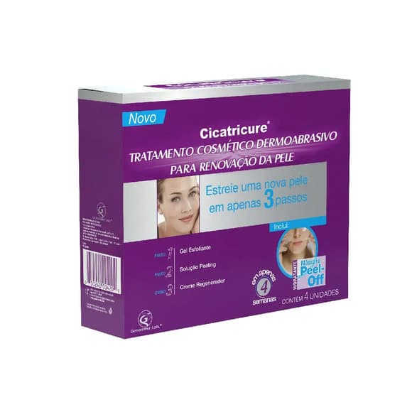 CICATRICURE KIT DERMOABRASIVO 1X4