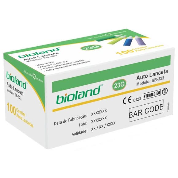 AUTO LANCETAS BIOLAND C/100