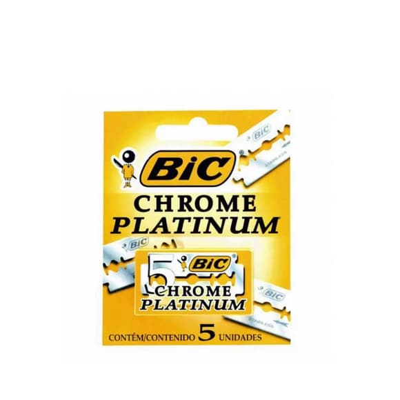 LAMINA BIC CHROME PLATIN.C/5