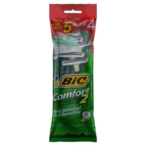 AP BARB BIC COMFORT 2 PELE SENSIV LV5PG4