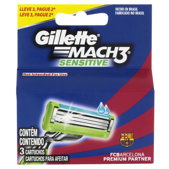 CARGA MACH3 SENSI SENSITIVE