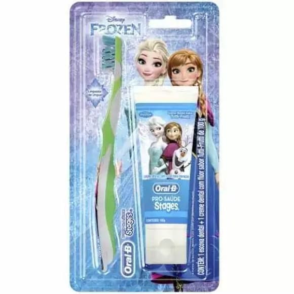 KIT ESC DENT ORAL B INF FROZEN