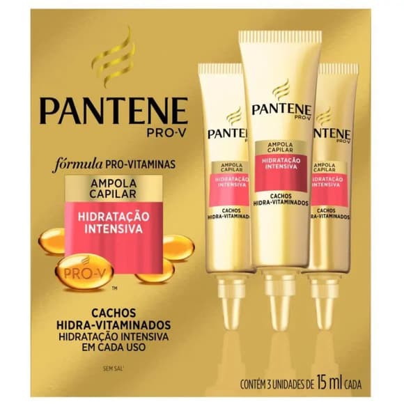 AMP TRAT PANTENE GOLD 3UN CACHOS VIT