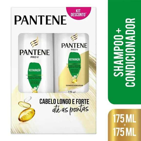 SH+COND PANTENE REST AURACAO 175ML KIT