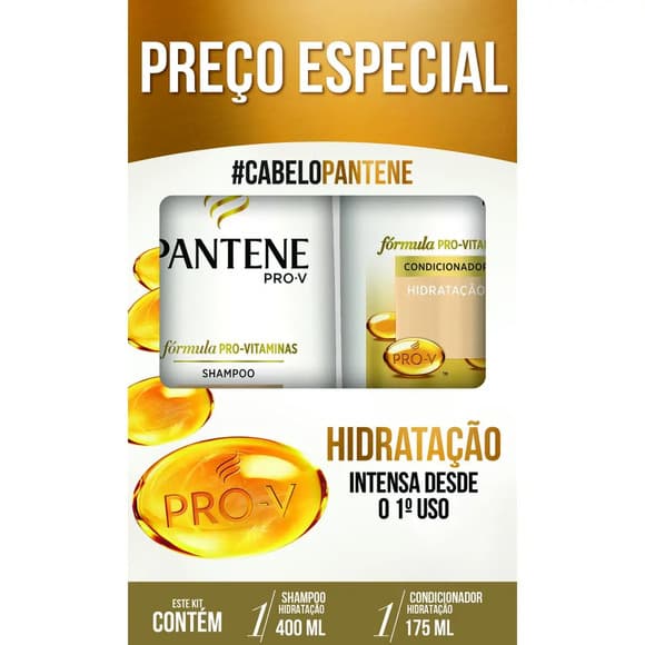 SH PANTENE HIDRATACA O 400ML +COND 175ML