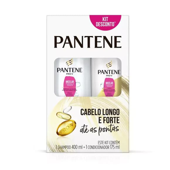 KIT PANTENE SH+COND MICELAR