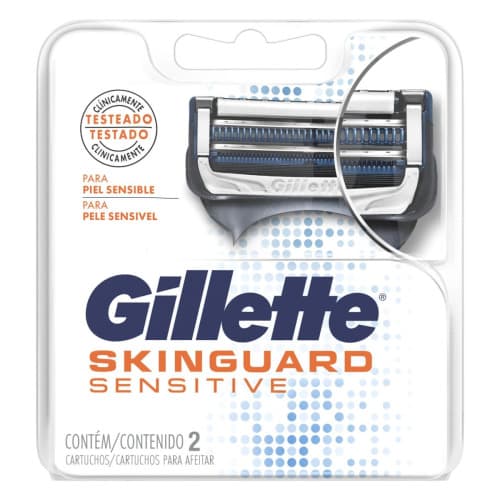 CARGA GILLETTE SKING UARD SENSIT C/2