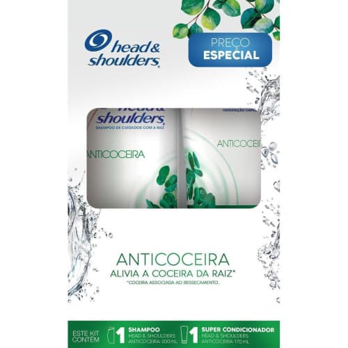 KIT HEAD E SHOULDERS ANTICOCEIRA