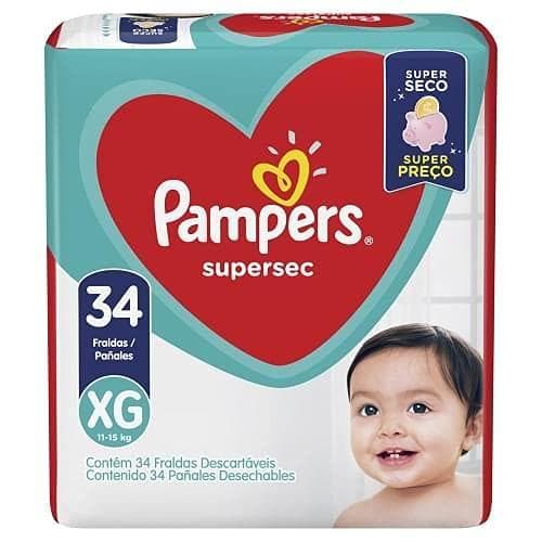 FR PAMPERS SUPERSEC (XG) C/34UN