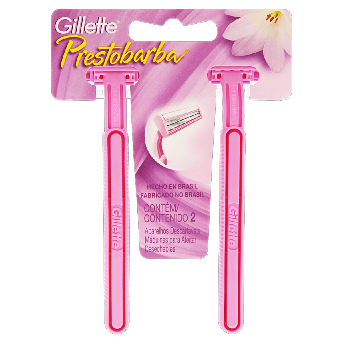 AP PRESTOBARBA FEMININO C/2